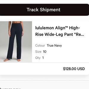 Lululemon Align wide leg pants